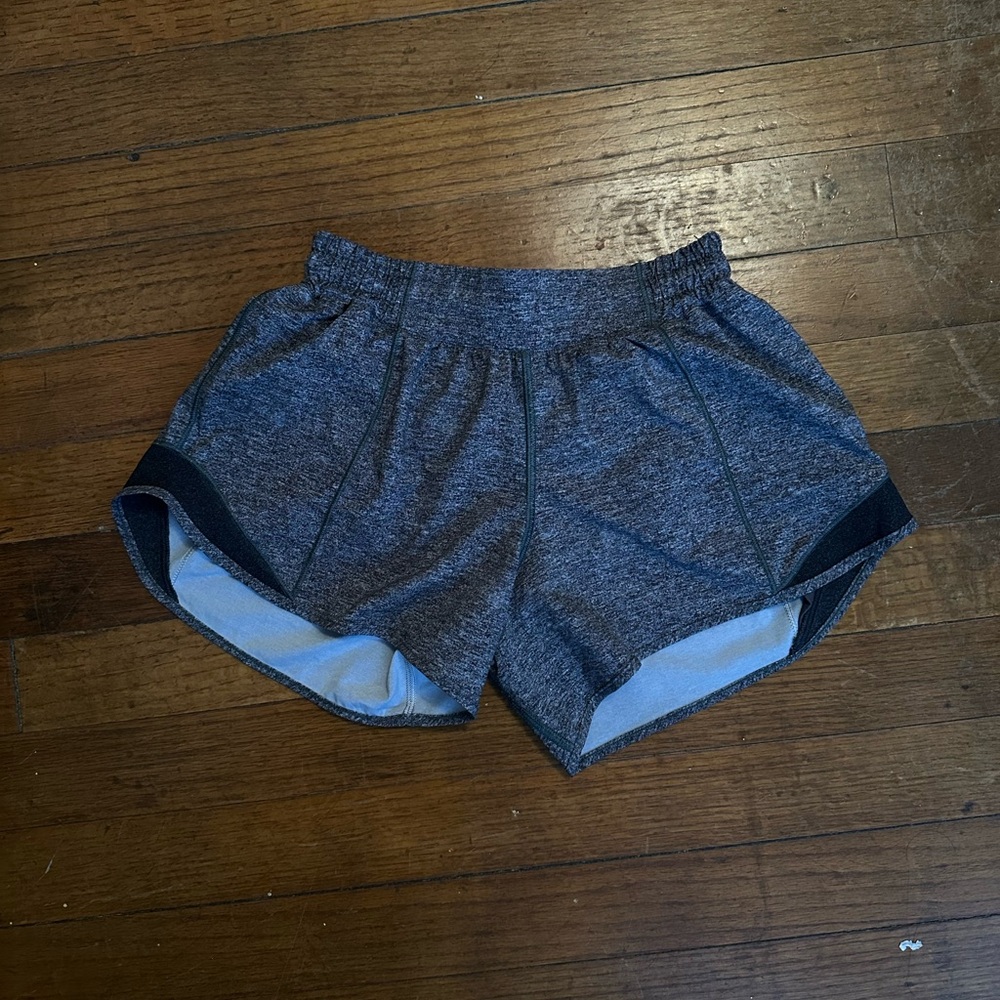 lululemon athletica Heather Gray Athletic Shorts